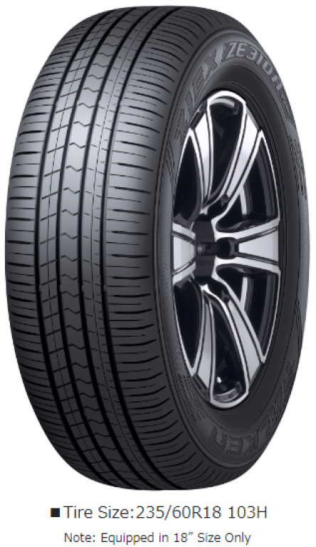 FALKEN “ZIEX ZE310A ECORUN” Selected as Factory Standard Tires for the New NISSAN X-Trail